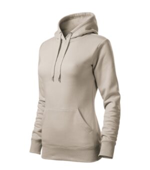 Bluza damska lodowo siwy z haftem Cape - 414