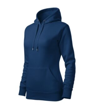 Bluza damska ciemnoniebieski z haftem Cape - 414