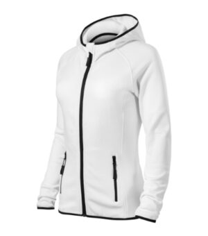 Stretch polar damski biały z haftem Direct - 418