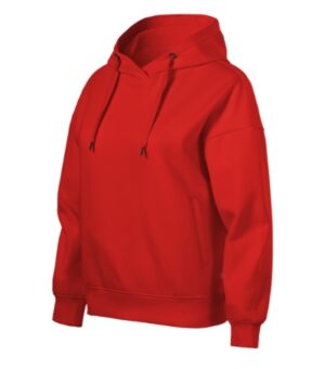 Bluza damska czerwona z haftem Moon - 421