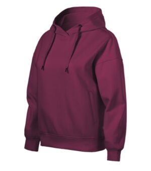 Bluza damska fuksjowy z haftem Moon - 421