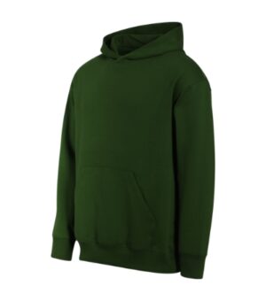 Bluza unisex zieleń butelkowa z haftem Chill - 422