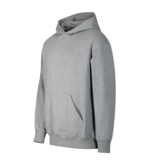 Bluza unisex ciemnoszary melanż z haftem Chill - 422