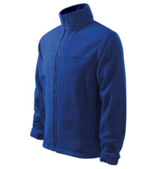 Polar męski chabrowy z haftem Jacket - 501