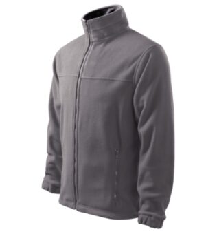 Polar męski stalowy z haftem Jacket - 501