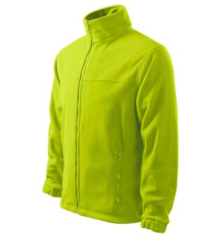 Polar męski limetka z haftem Jacket - 501