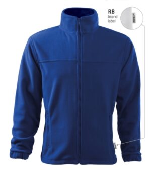 Polar męski chabrowy 05 (brand label) z haftem Jacket - 501