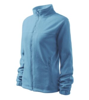 Polar damski lazurowy z haftem Jacket - 504