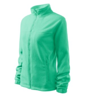 Polar damski miętowy z haftem Jacket - 504