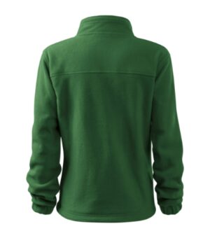 Polar damski zieleń butelkowa 06 (brand label) z haftem Jacket - 504