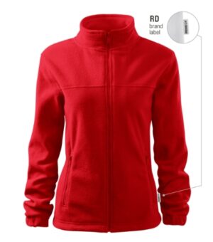 Polar damski czerwony 07 (brand label) z haftem Jacket - 504