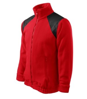 Polar unisex czerwony z haftem Jacket Hi-Q - 506