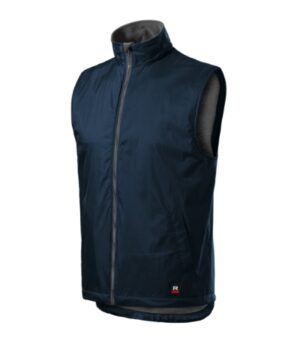 Kamizelka unisex granatowa z haftem Body Warmer - 509