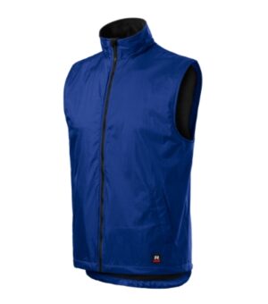 Kamizelka unisex chabrowy z haftem Body Warmer - 509
