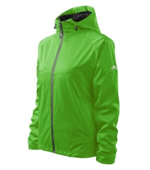 Softshell kurtka damska green apple z haftem Cool - 514