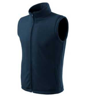 Kamizelka polarowa unisex granatowa z haftem Next - 518