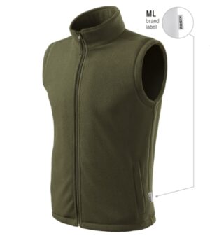 Kamizelka polarowa unisex military 69 (brand label) z haftem Next - 518