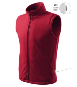 Kamizelka polarowa unisex marlboro czerwony 23 (brand label) z haftem Next - 518