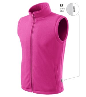 Kamizelka polarowa unisex fuchsia red 49 (brand label) z haftem Next - 518