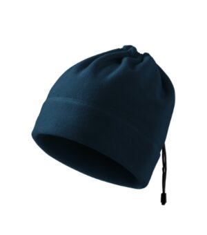 Czapka polarowa unisex granatowa z haftem Practic - 519