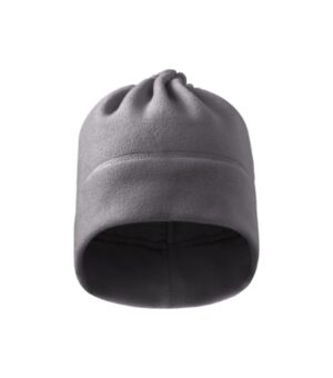 Czapka polarowa unisex stalowy z haftem Practic - 519