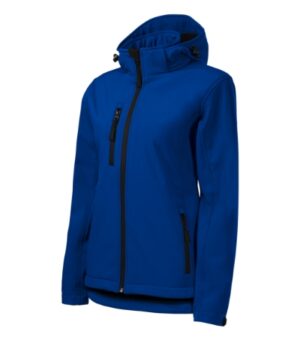 Softshell kurtka damska chabrowy z haftem Performance - 521