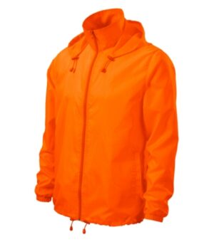 Wiatrówka unisex neon orange  Windy - 524