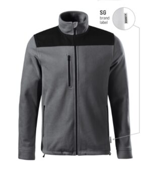 Polar unisex stalowy 36 (brand label) z haftem Effect - 530