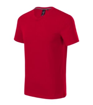 Koszulka męska formula red z haftem Action V-neck - 700