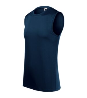 Top męski granatowy z haftem Breeze - 820