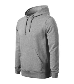 Bluza męska ciemnoszary melanż z haftem Break - 840