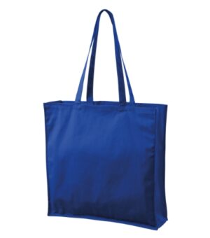 Torba na zakupy unisex chabrowy z haftem Carry - 901