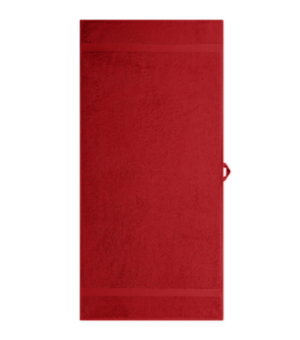Ręcznik unisex czerwona z haftem Towel 450 - 903