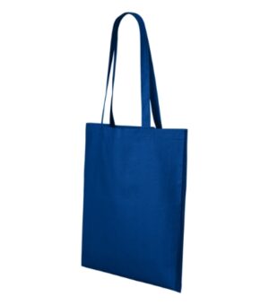 Torba na zakupy unisex chabrowy z nadrukiem Shopper - 921