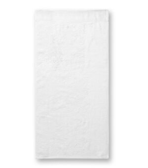 Ręcznik unisex biała z haftem Bamboo Towel - 951