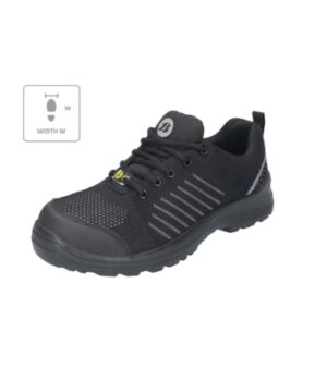 Półbuty unisex czarny  Cernan W - B80