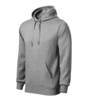 Bluza męska ciemnoszary melanż z haftem Cape Free - F13