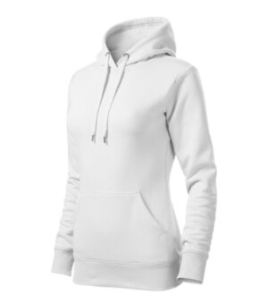 Bluza damska biała z haftem Cape Free - F14