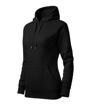 Bluza damska czarna z haftem Cape Free - F14