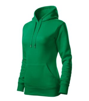 Bluza damska zieleń trawy z haftem Cape Free - F14