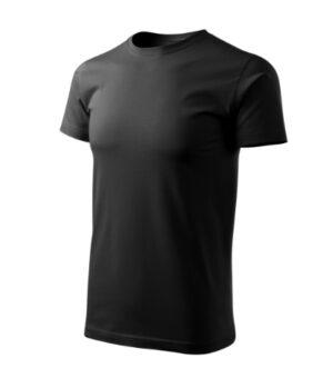 Koszulka unisex czarna z nadrukiem Heavy New Free - F37