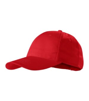 Czapka unisex czerwona z haftem Sunshine - P31
