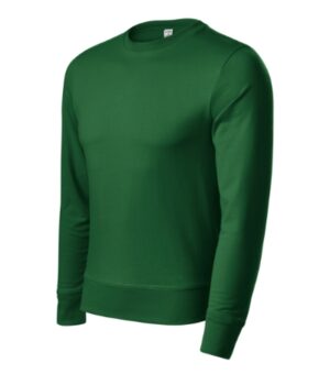 Bluza unisex zieleń butelkowa z haftem Zero - P41