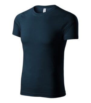 Koszulka unisex granatowa z nadrukiem Paint - P73
