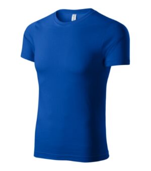 Koszulka unisex chabrowy z nadrukiem Paint - P73