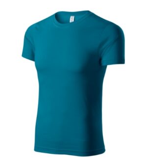 Koszulka unisex petrol blue z nadrukiem Paint - P73