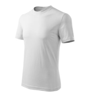 Koszulka unisex biała z haftem Base - R06