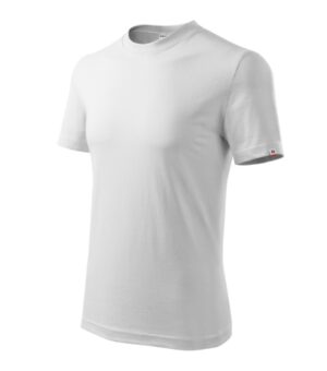 Koszulka unisex biały 00 (brand label) z haftem Base - R06