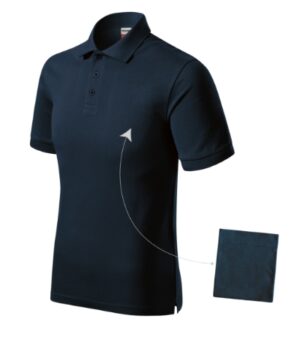 Koszulka polo męska granatowa z haftem Resist Heavy Polo - R20
