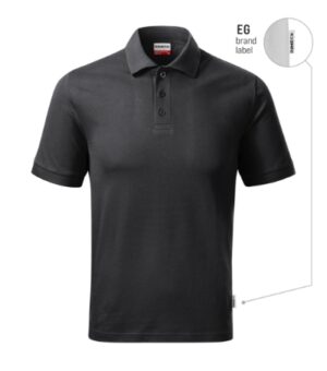 Koszulka polo męska ebony gray 94 (brand label) z haftem Resist Heavy Polo - R20